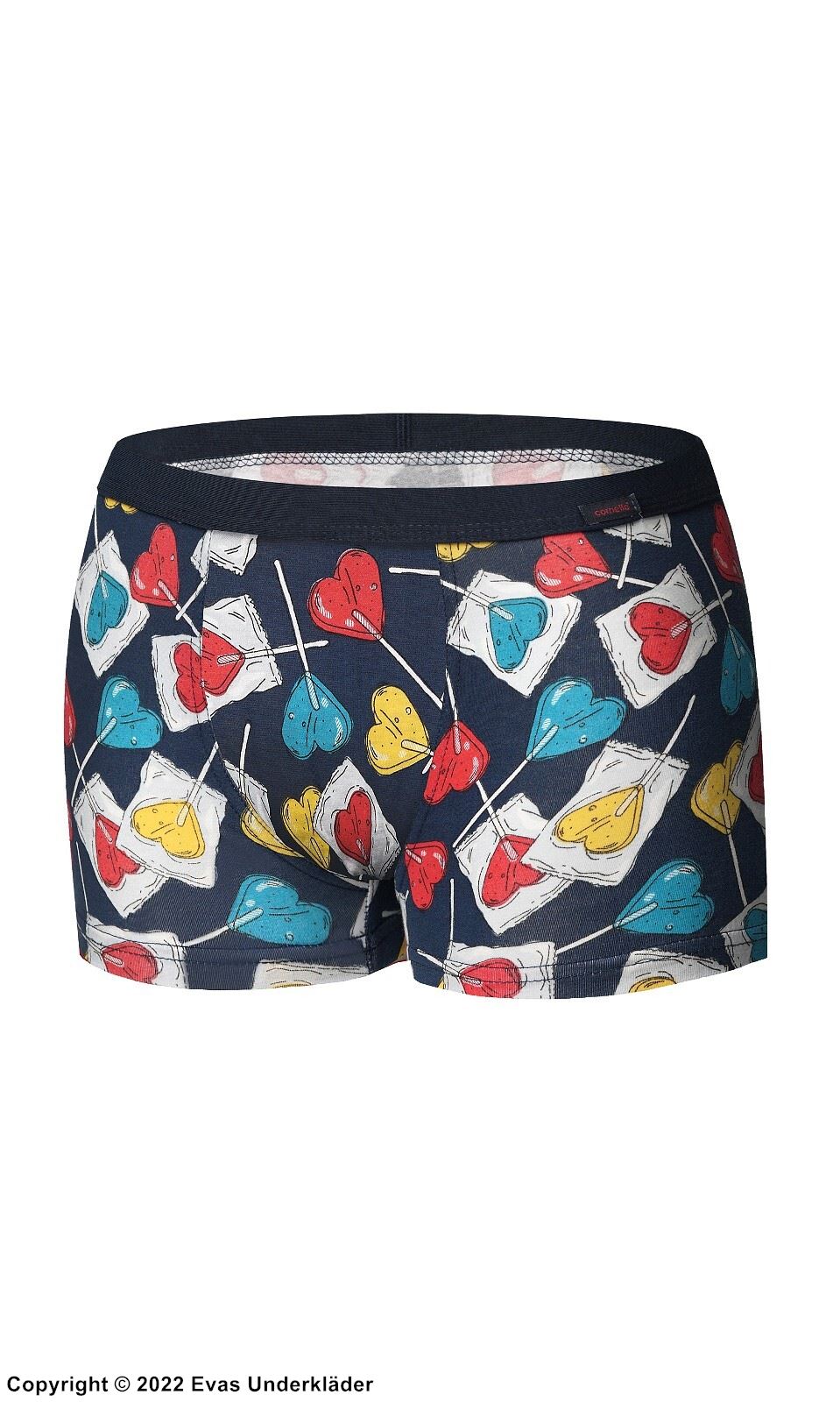 Boxershorts, weiche Baumwolle, Herzlutscher